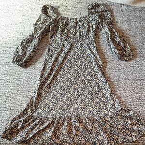 Floral Print Women's Dress